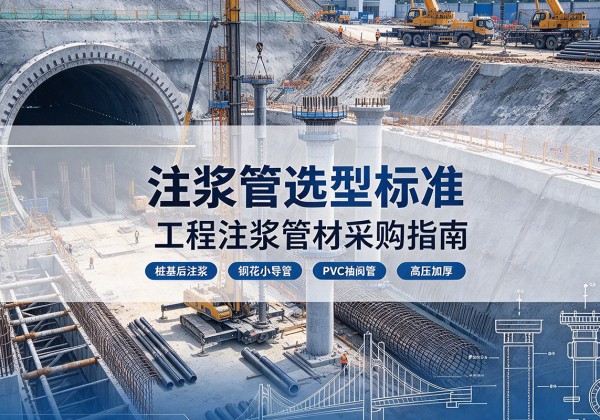 高要注浆管选型标准